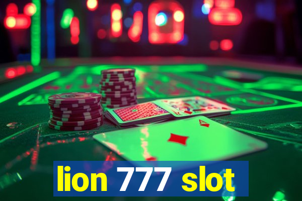 lion 777 slot