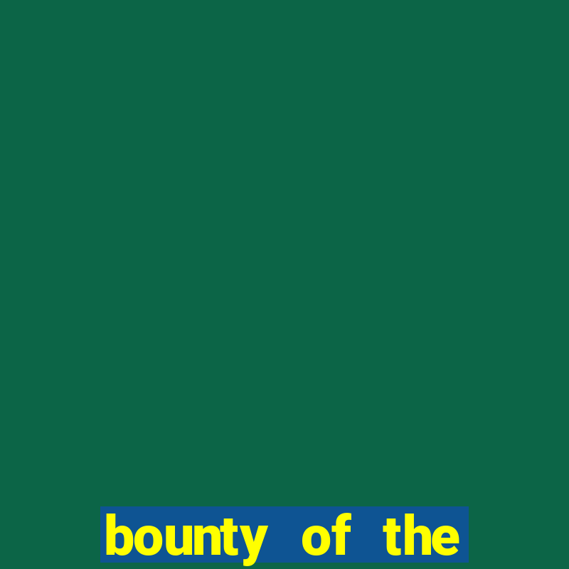 bounty of the beanstalk slot