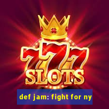 def jam: fight for ny