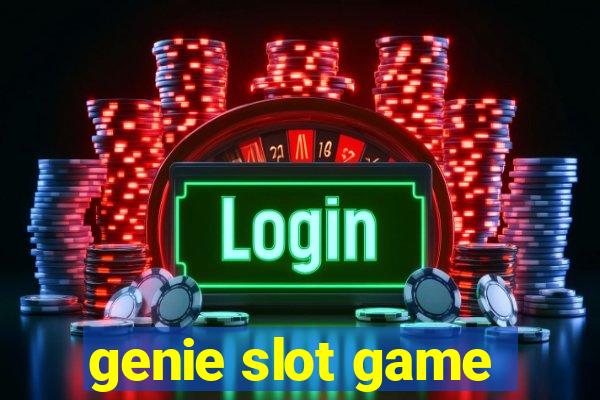 genie slot game