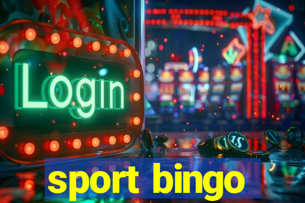 sport bingo