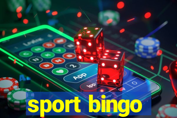 sport bingo