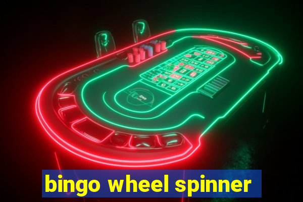 bingo wheel spinner