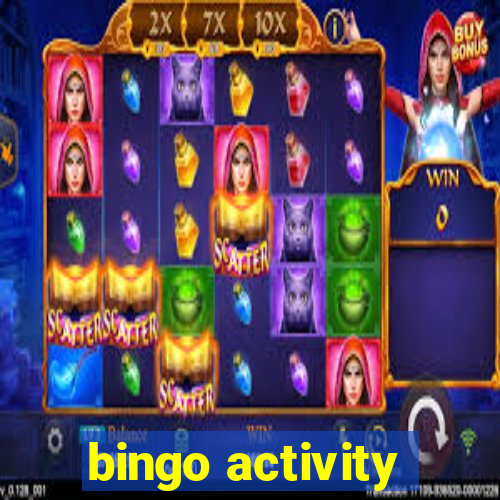 bingo activity