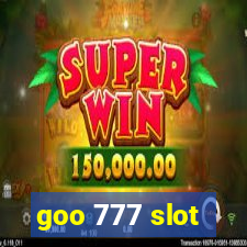 goo 777 slot