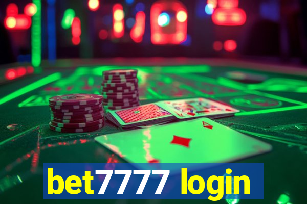 bet7777 login