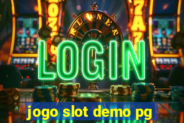 jogo slot demo pg