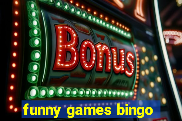 funny games bingo