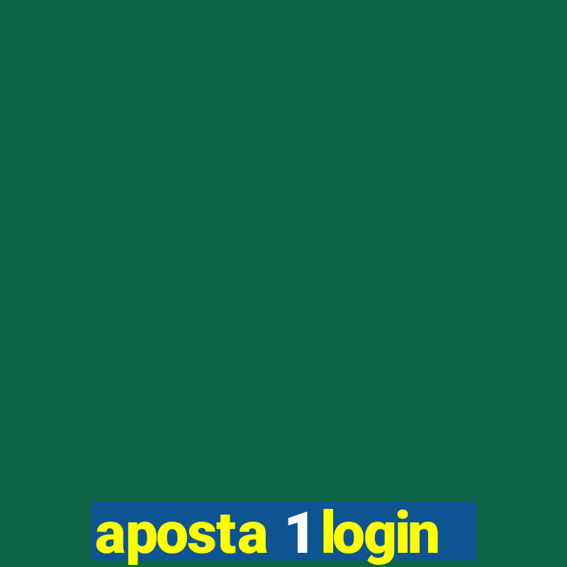 aposta 1 login