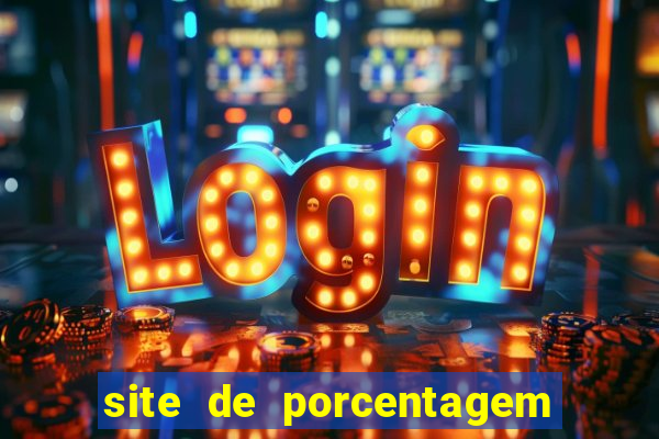 site de porcentagem de slots