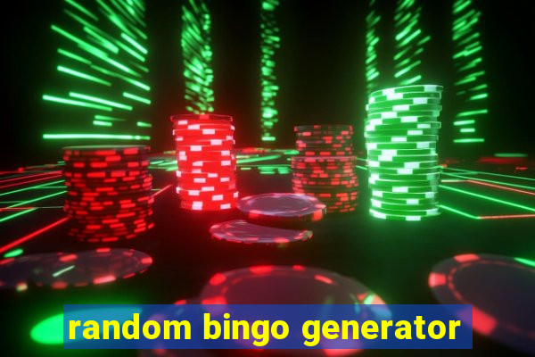 random bingo generator