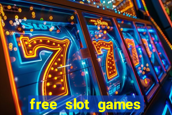 free slot games for real money