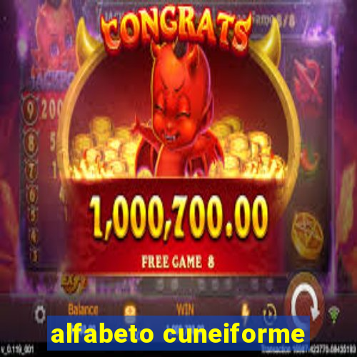 alfabeto cuneiforme