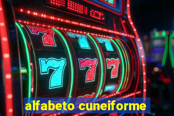 alfabeto cuneiforme