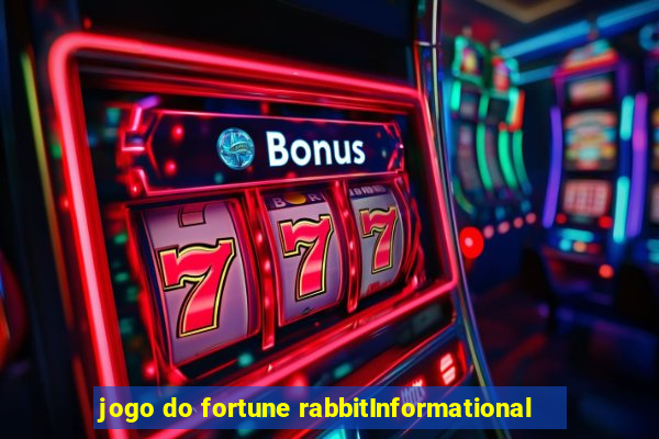 jogo do fortune rabbitInformational