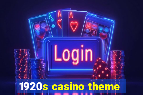 1920s casino theme