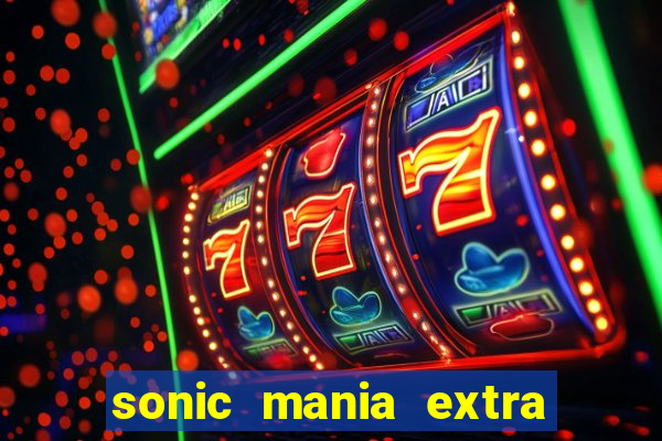 sonic mania extra slot amy