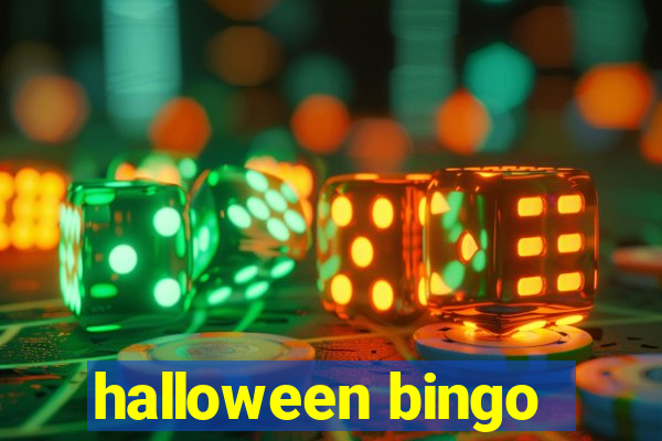 halloween bingo