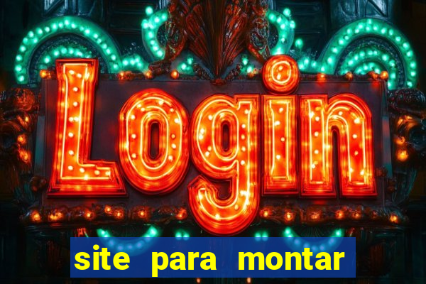 site para montar time de futebol