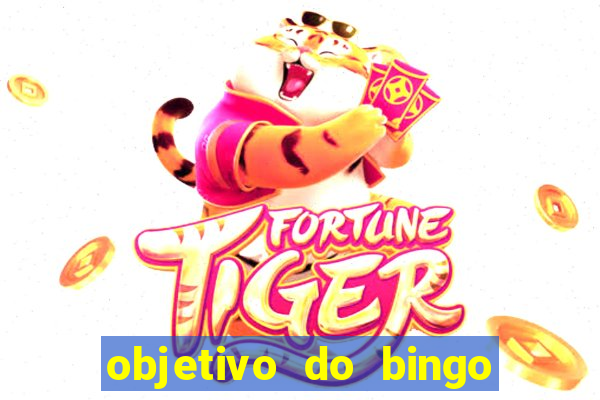 objetivo do bingo de letras