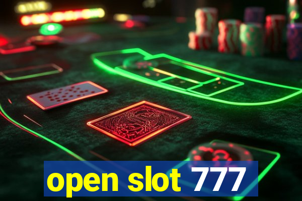 open slot 777