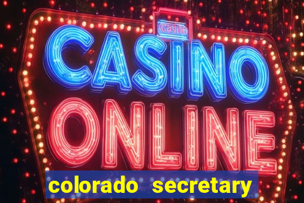 colorado secretary of state bingo