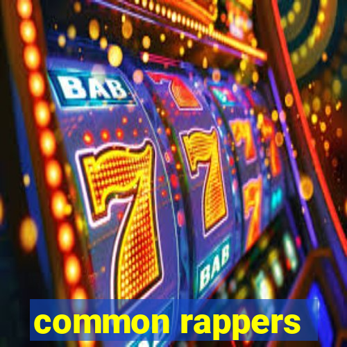 common rappers