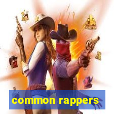 common rappers