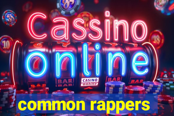 common rappers