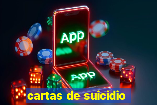 cartas de suicidio