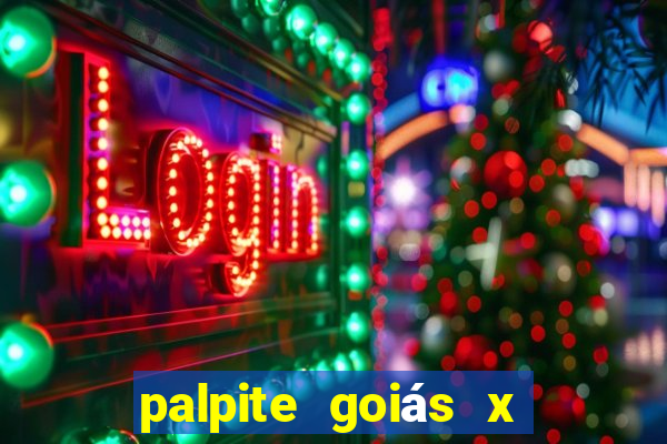 palpite goiás x são paulo