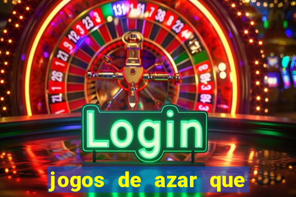 jogos de azar que d?o dinheiro