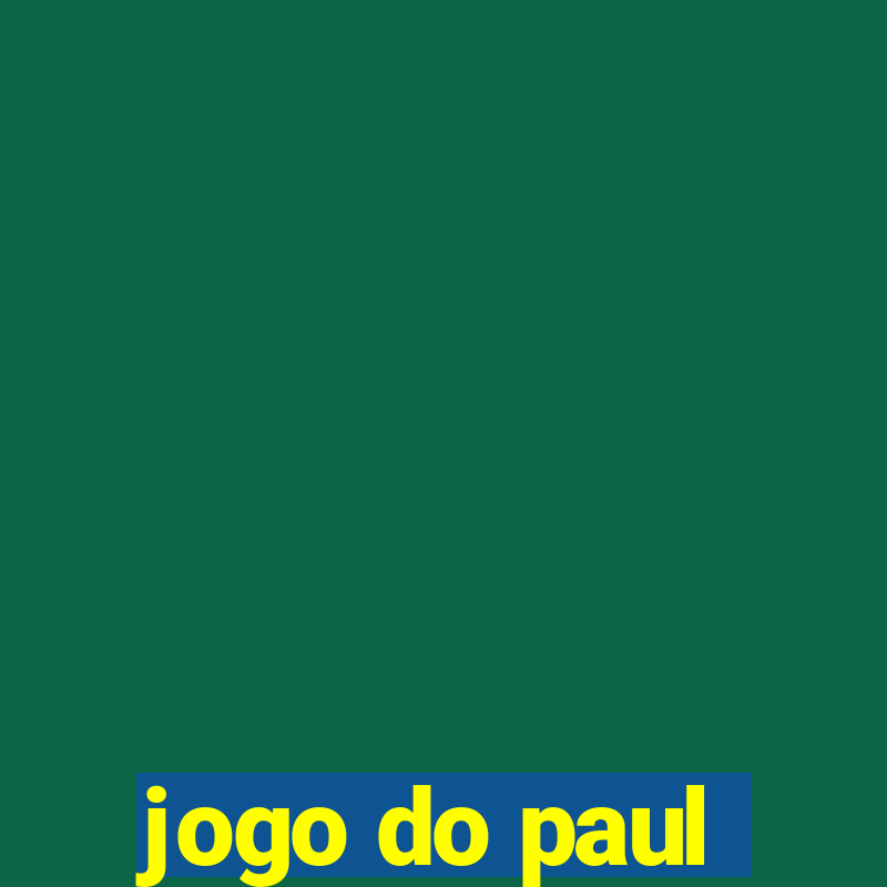 jogo do paul