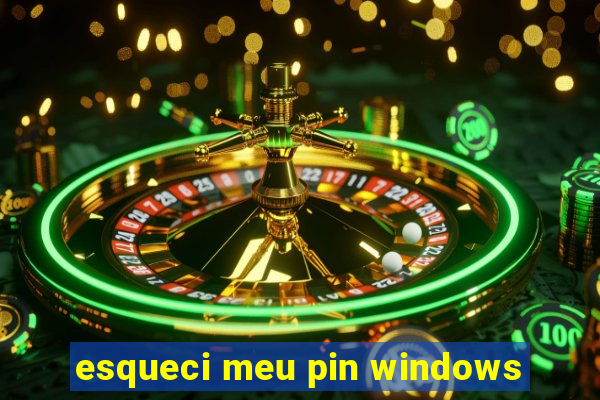 esqueci meu pin windows