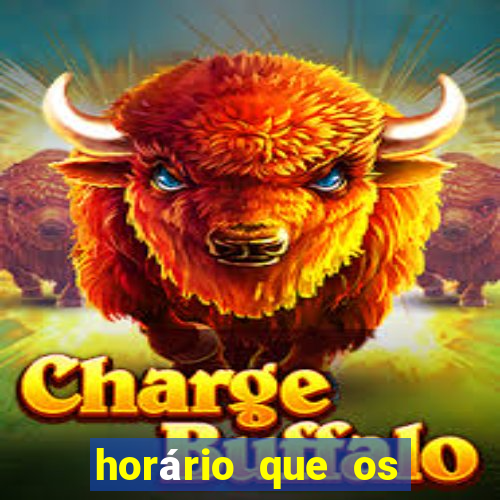 horário que os slots pagam