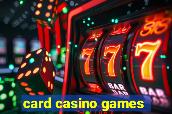 card casino games