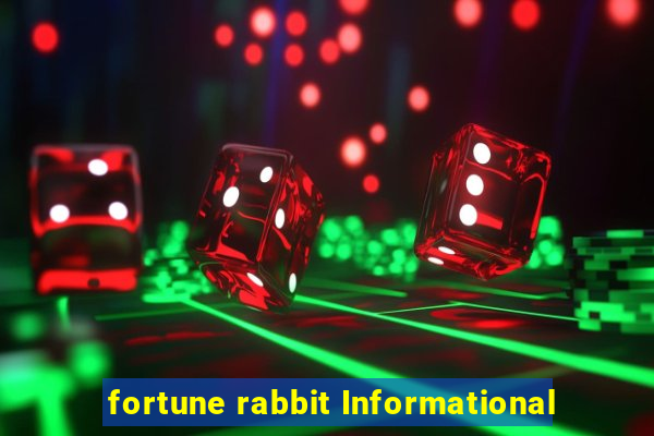 fortune rabbit Informational