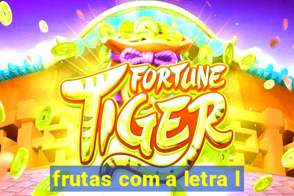 frutas com a letra l