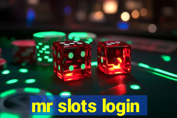 mr slots login