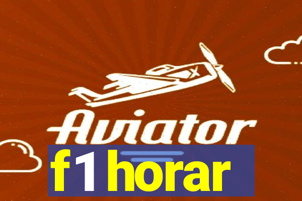 f1 horar