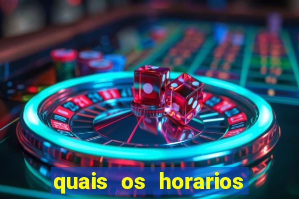 quais os horarios pagantes do fortune tiger