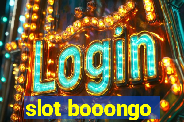 slot booongo