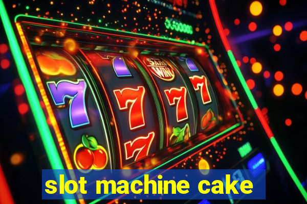 slot machine cake