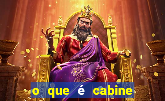 o que é cabine bingo varanda