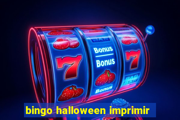 bingo halloween imprimir