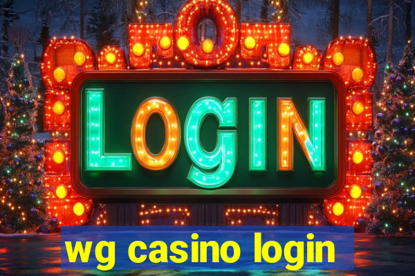 wg casino login