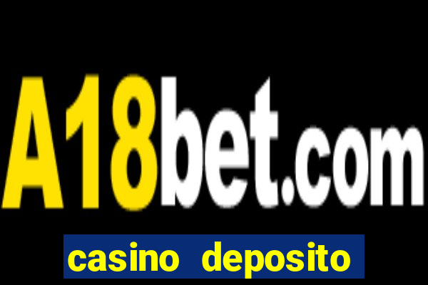 casino deposito cartao de credito