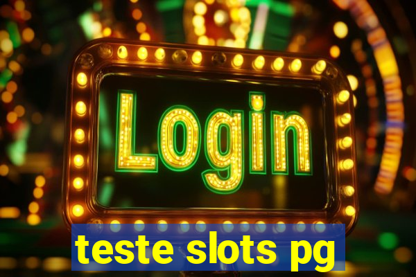 teste slots pg