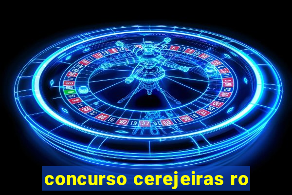 concurso cerejeiras ro