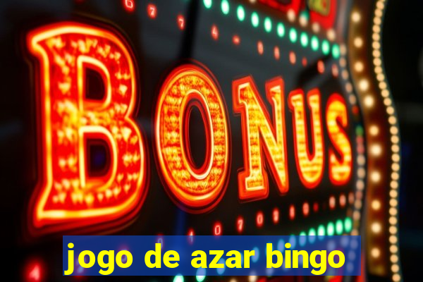 jogo de azar bingo